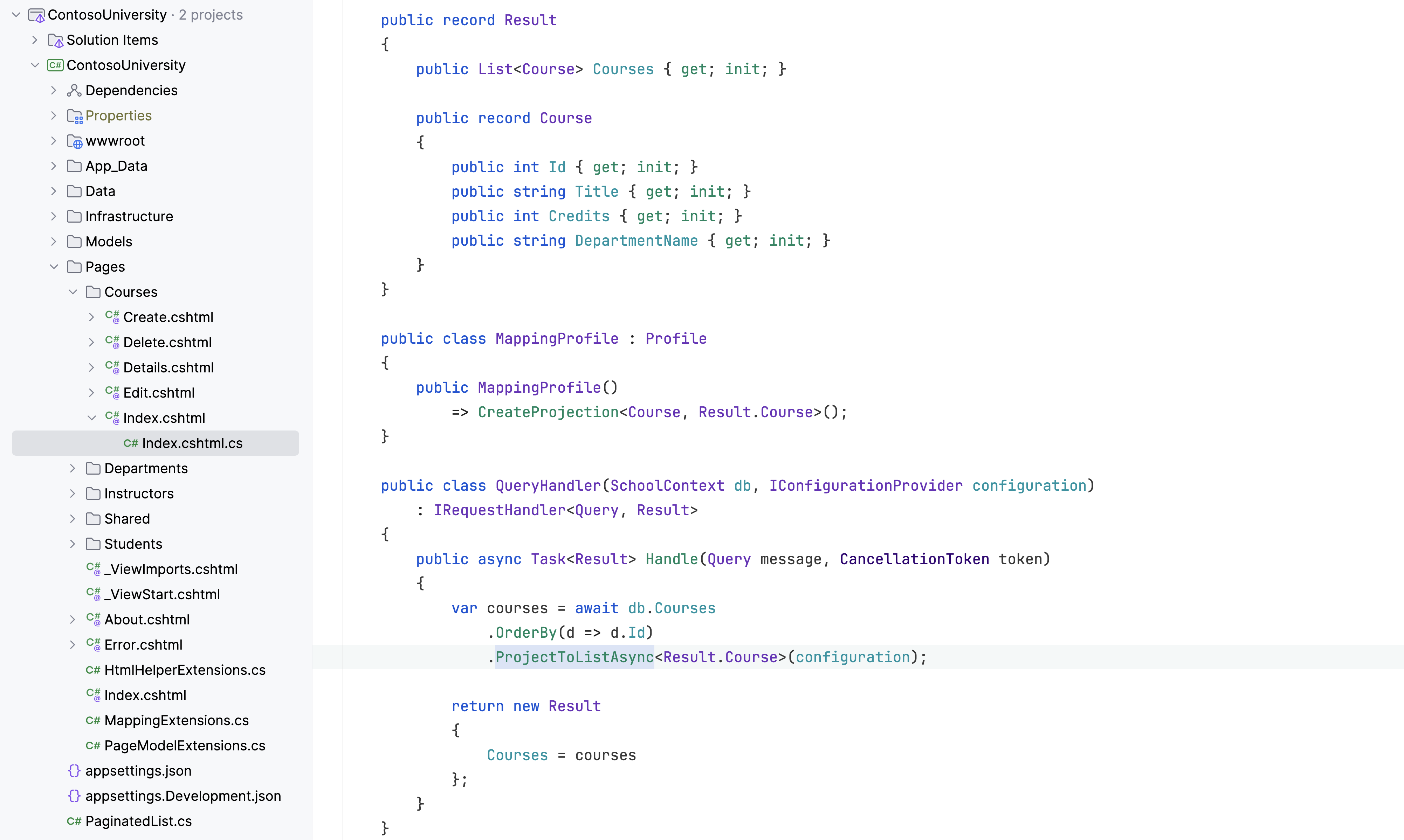 App screenshot